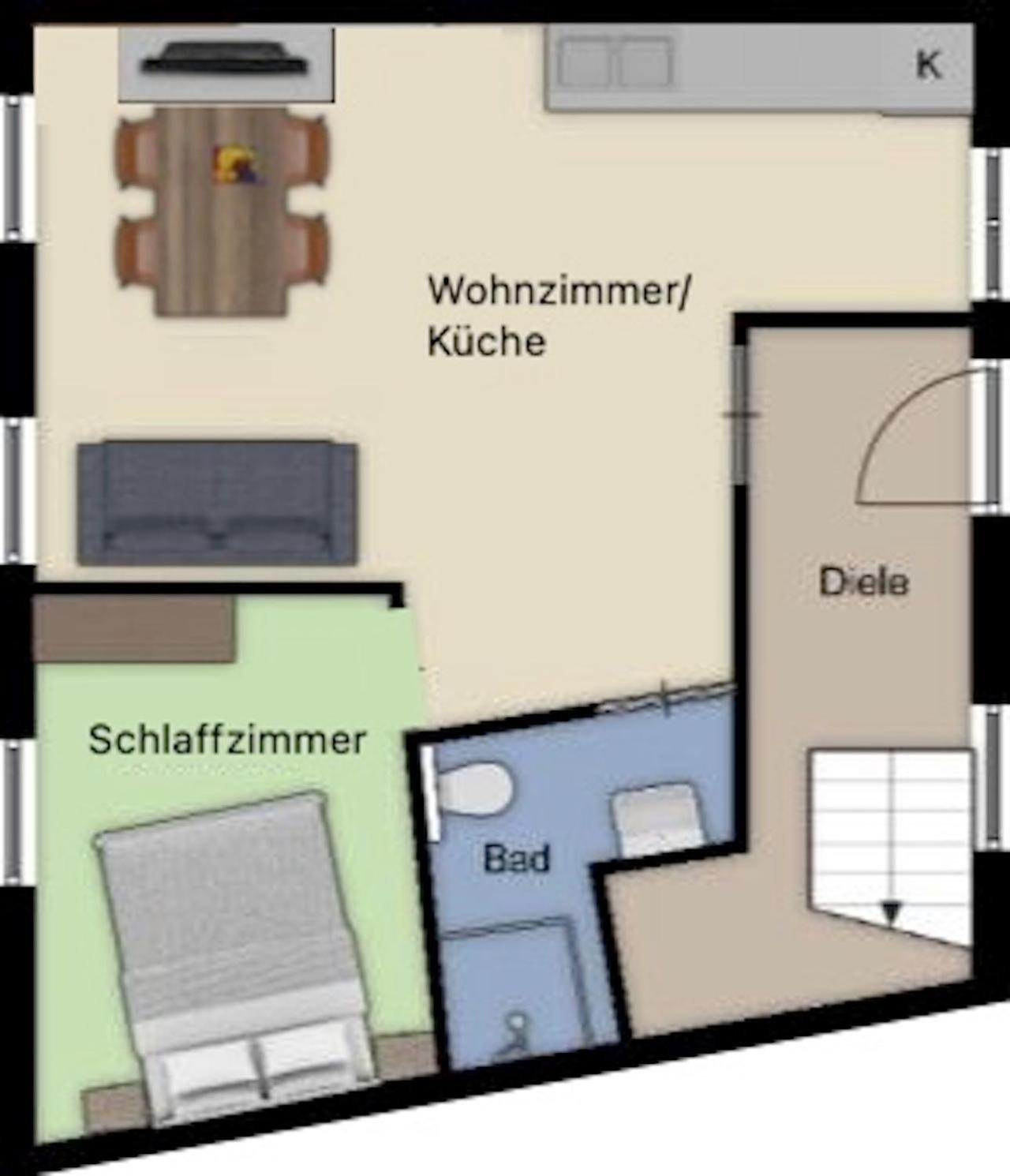 Apartmán Aeuchen Am Rosenthal Monschau Pokoj fotografie