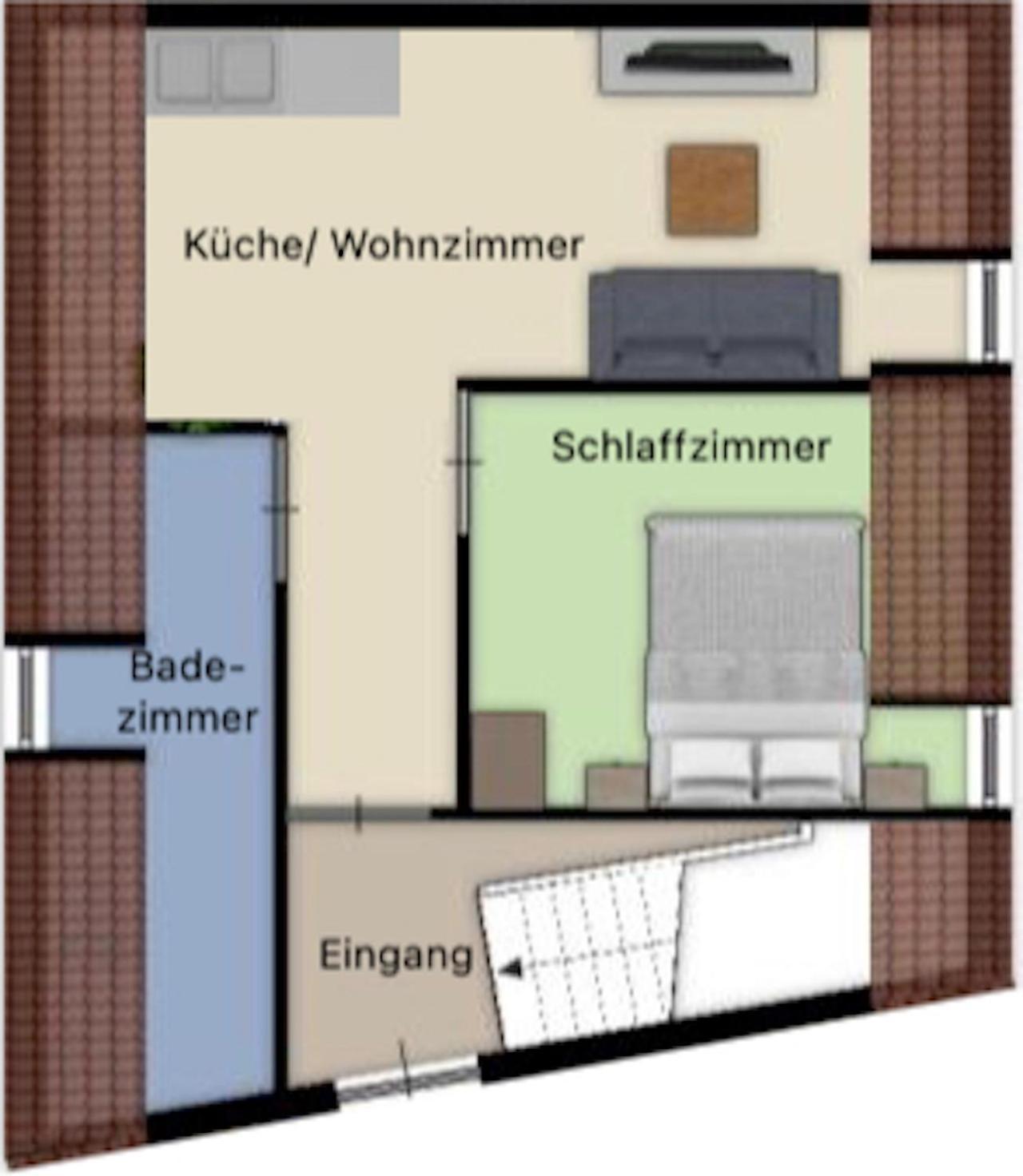 Apartmán Aeuchen Am Rosenthal Monschau Pokoj fotografie