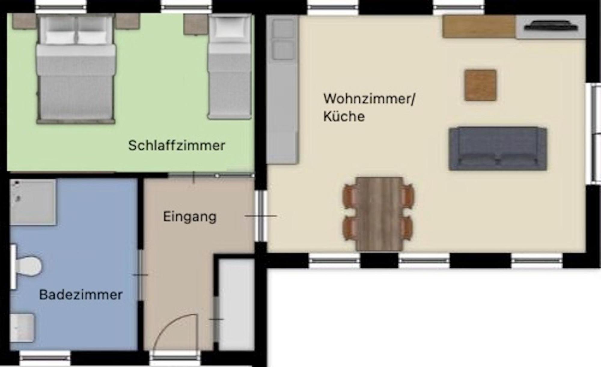 Apartmán Aeuchen Am Rosenthal Monschau Pokoj fotografie